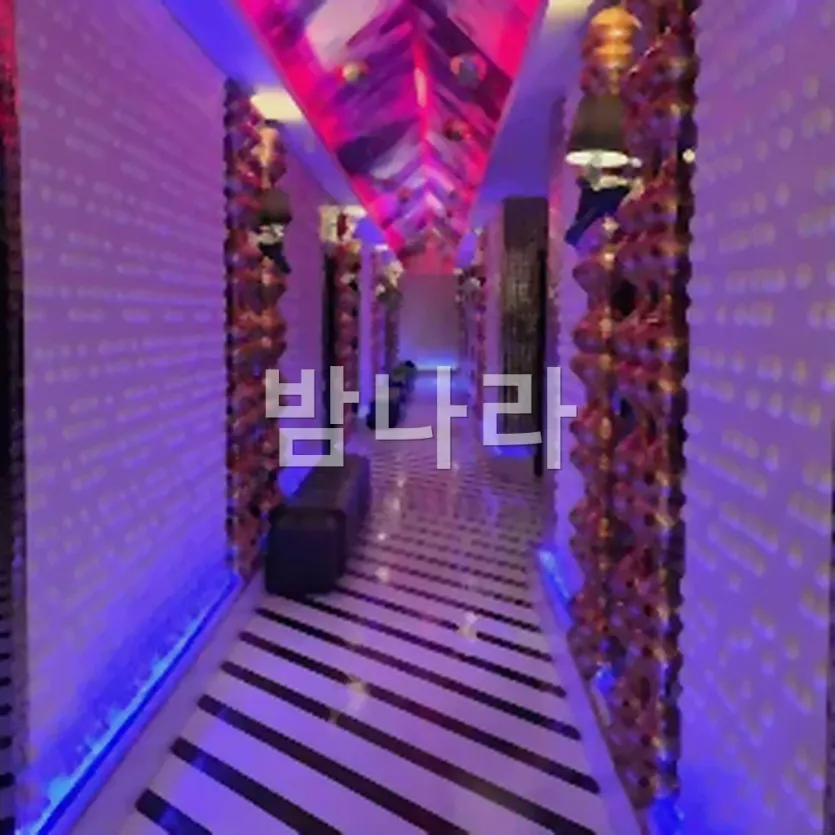 다낭 아우디 가라오케 모던한 조명의 VIP 룸 구조