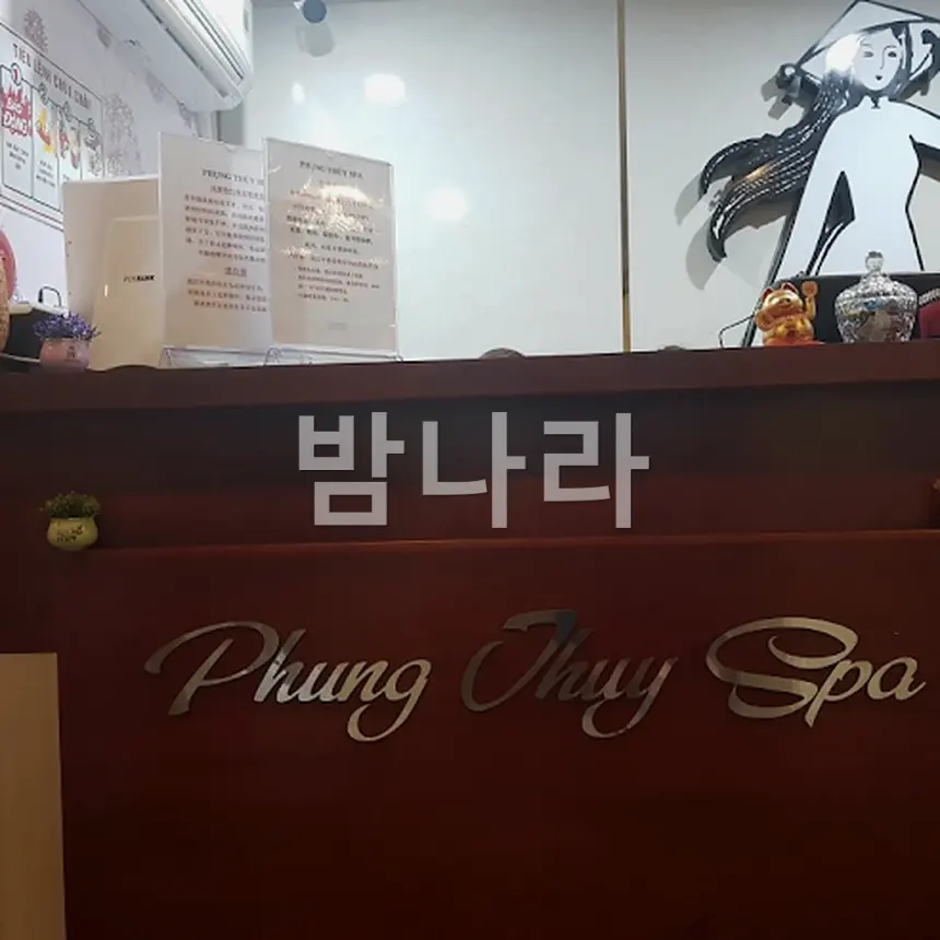 다낭 풍투이 스파 로비 분위기
