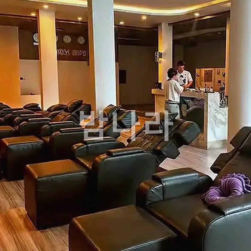 다낭 베안 스파 휴게 공간 분위기