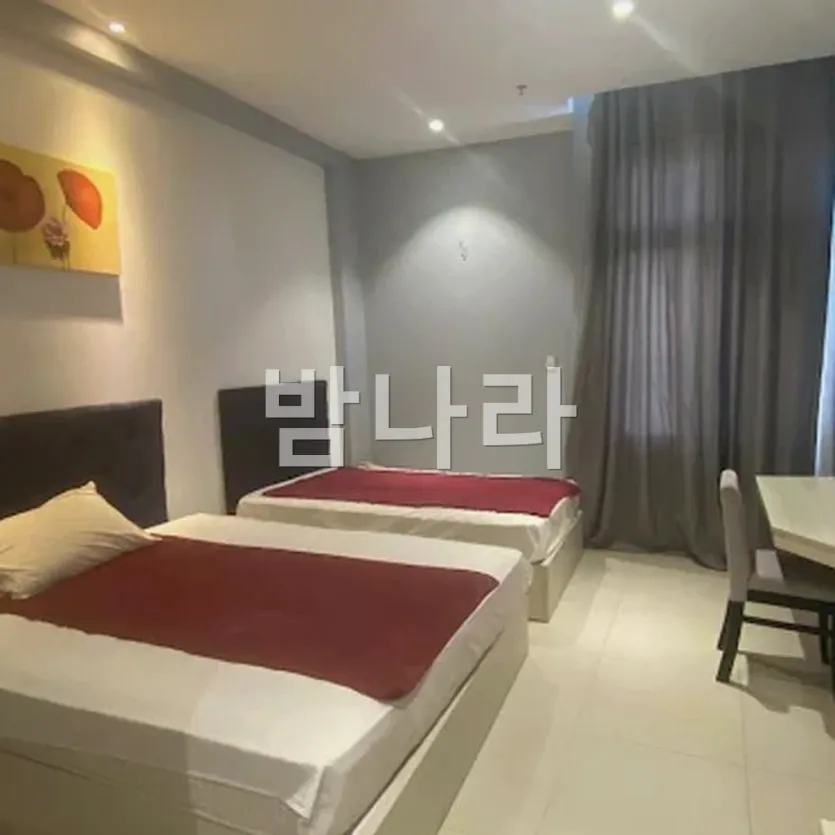 다낭 빨간그네 마사지 내관 분위기와 조명