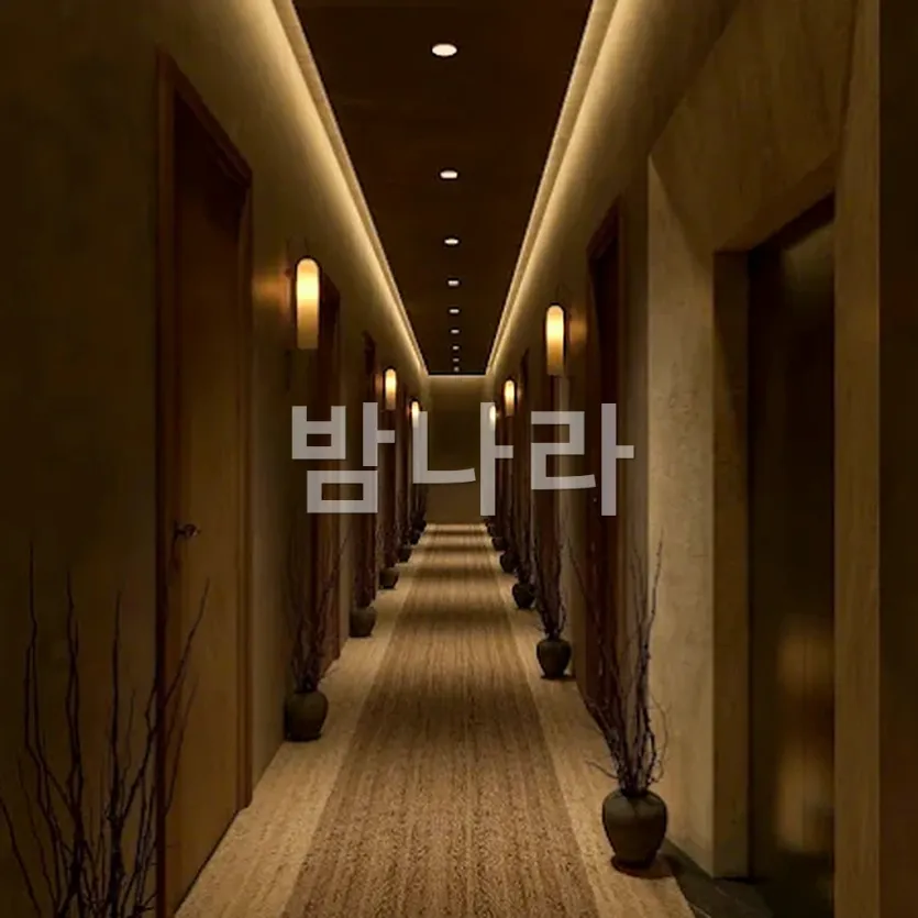 다낭 수 사우나 룸 분위기와 조명