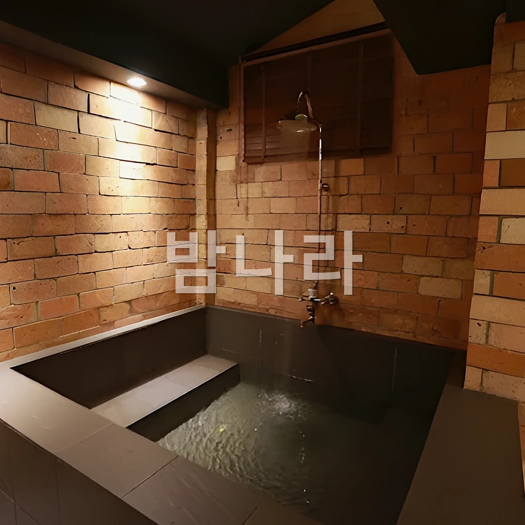 호치민 바나나 사우나 로비와 내관 분위기