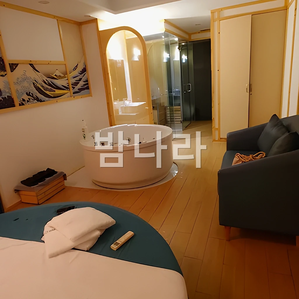호치민 린체리 스파 관리룸 베드와 마감