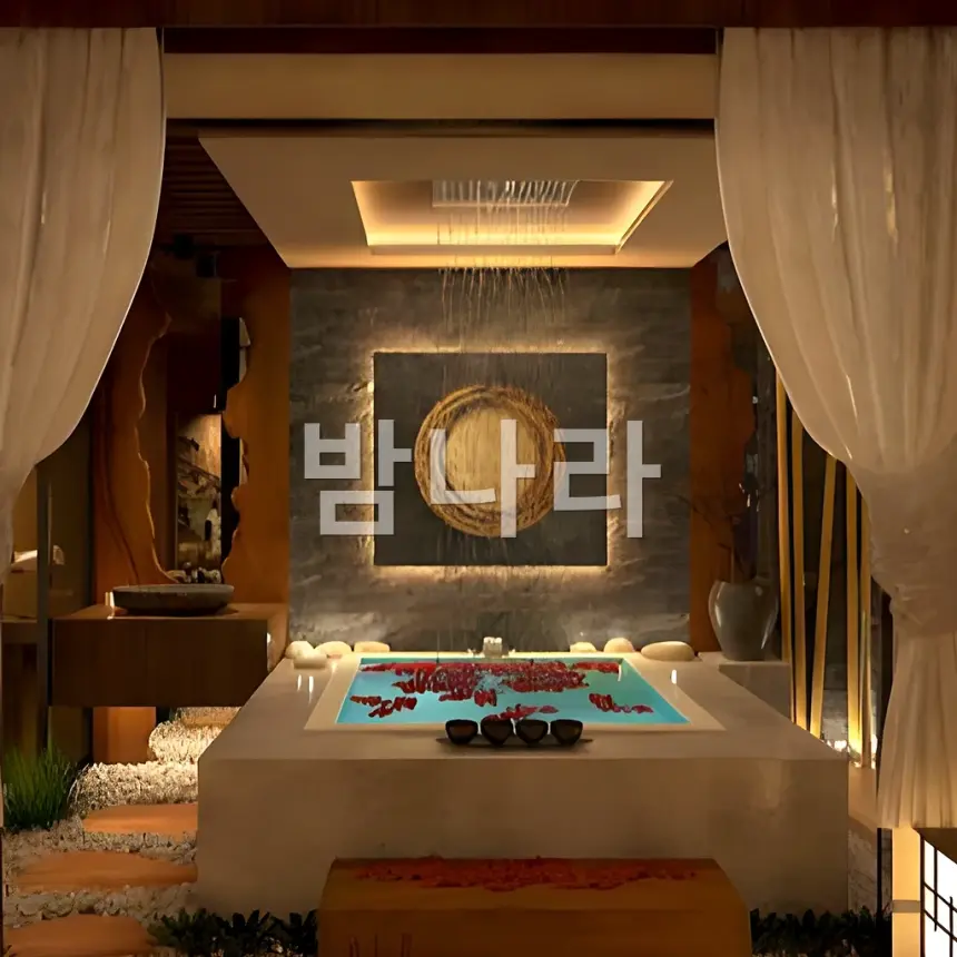호치민 민땀 마사지 시설 전경과 분위기