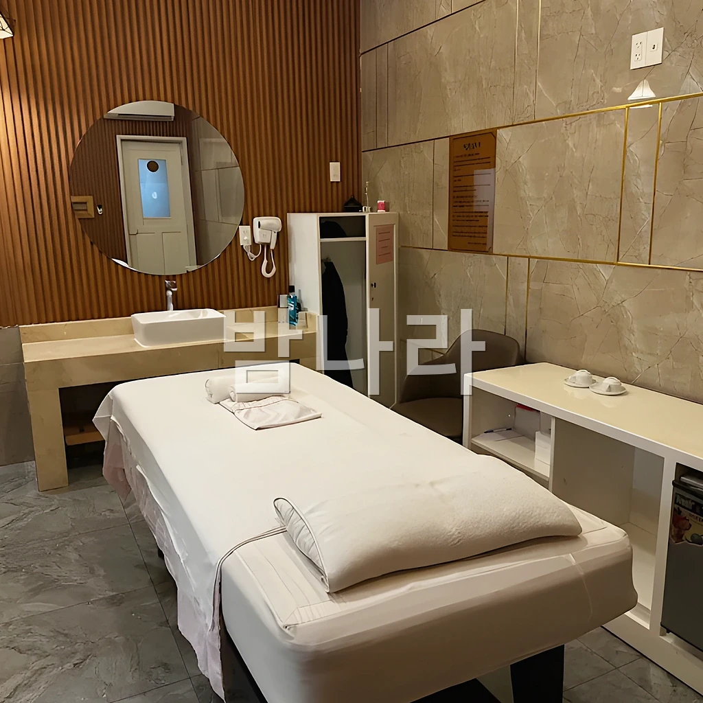 호치민 풍투이 마사지 시설과 룸 분위기