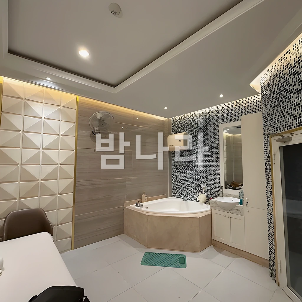 호치민 풍투이 마사지 로비와 내관 분위기