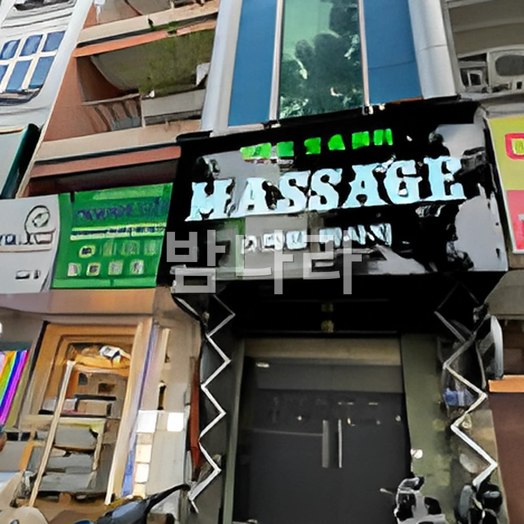 호치민 스타킹 마사지 외관과 1군 거리 위치