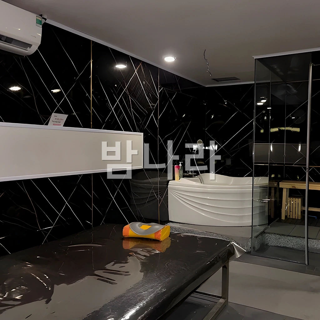 호치민 딸기 마사지 깔끔한 관리룸 내부