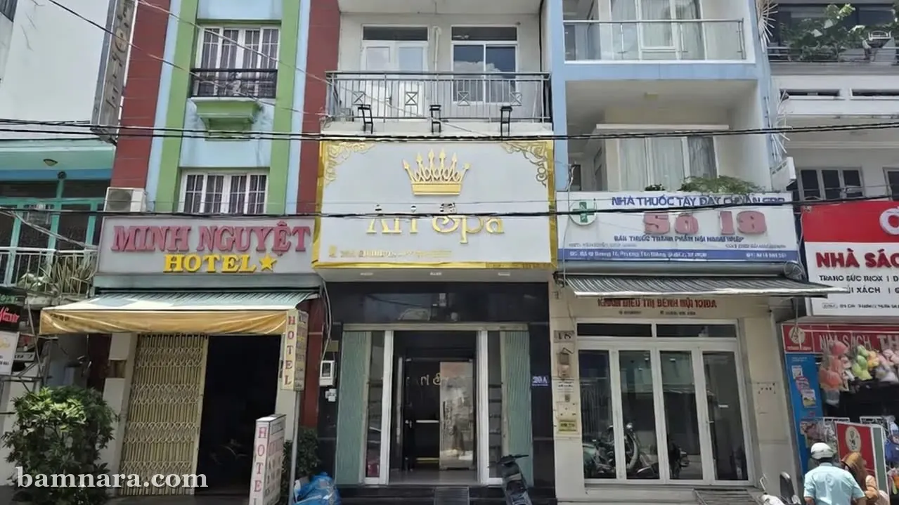 호치민 아리 스파 외관