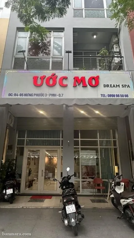 호치민 드림 마사지 외관 간판